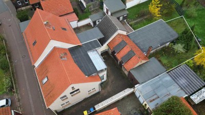 Neinstedt-ohne Fleiß,..Einstiegsmodell für pfiffige Leute- 
Wfl.129 m², Einfahrt,Werkstatt,Gärtchen