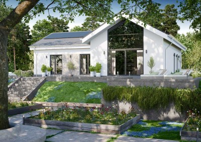 Bungalow (KfW NH40) inkl. Grundstück, PV-Anlage in Heide-Nord / Blumenau
