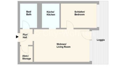 Attraktive 2-Zimmer komplett möbliert