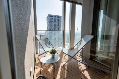 1 ZIMMER | BALKON | VIENNA TWENTYTWO | ERSTBEZUG IN DER NEUEN DONAUSTAT | MIETBEGINN AB 1. APRIL