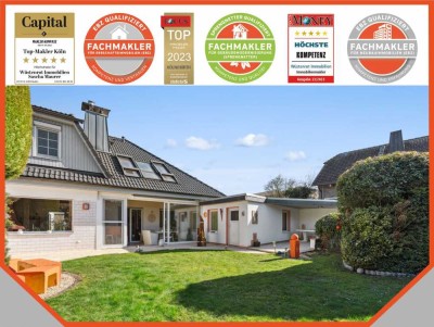 Mit 3D und Video: Modernes Einfamilienhaus mit großem und schön angelegten Garten in Nörvenich!