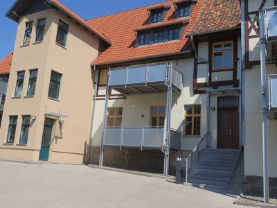 Schöne, gut sanierte 2 R.-Wohnung mit Balkon im Herzen von Quedlinburg  su. ruhige Mieter*in