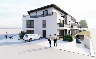 Wohnberechtigungsschein! Penthousewohnung mit Aufzug und großer Dachterrasse!