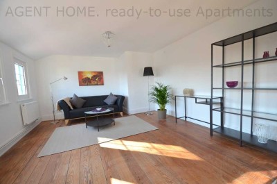 MÖBLIERT - BUSINESSAPARTMENT - Helle Wohnung mit PKW-Stellplatz und Pool