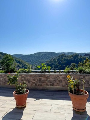Sonnige Dachterrassen-Wohnung mit 3-Zimmern und unverbaubarem Ausblick
