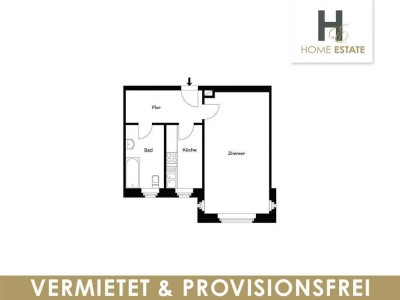 Zentrumsnah - Klein aber Fein -Provisionsfrei!
