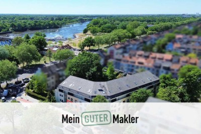 Charmante Hochparterre-Wohnung mit großem Südwest-Balkon nähe der Weser