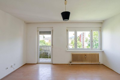 Mit Balkon &amp; Parkplatz: Charmante Kleinwohnung in Andritz – auch als sanierte Designwohnung erhältlich
