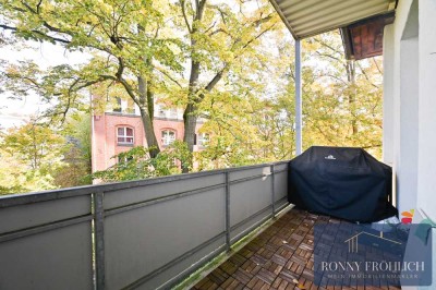 leere, bezugsfertige Eigentumswohnung in Chemnitz Yorckgebiet: 3-Raum-Wohnung mit Balkon, Stellplatz