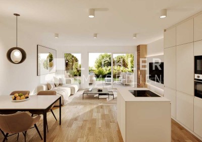 Stimmiges Raumkonzept mit Südterrasse und Gartenanteil