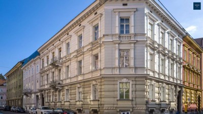 Gartengasse 23/4 - Großzügige Altbauwohnung mit 4 Zimmern, 2 Balkonen &amp; WG-Tauglichkeit im Herzen von Graz