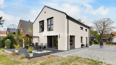 Nachhaltiger Neubau mit großem Garten und hochwertiger Ausstattung | stilvolles Wohnen in Loxstedt
