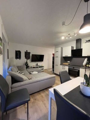 Schöne 2-Zi-Wohnung mit Terrasse: ideal für 1 Person
