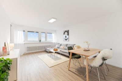 Sofort frei - traumhafte 3 Zimmer-Wohnung mit Traumblick