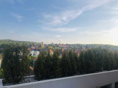 Zentrale & moderne 1-Zimmerwohnung mit Panoramablick ins Grüne