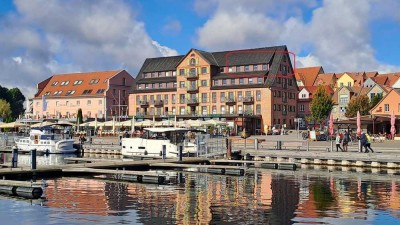 Herrliche 4 Zi. Maisonttewhg in Waren mit Blick auf Yachthafen, Müritz, Altstadt