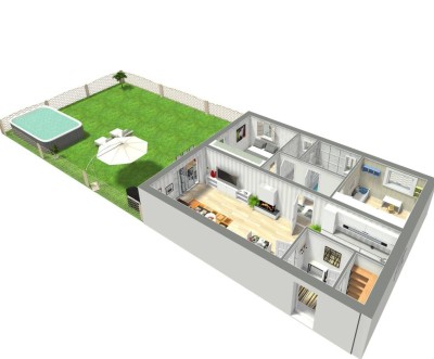 Herrliche unverbaute Fernsicht ..Gartenwohnung .. überdachte Terrasse .. Barrierefrei ..