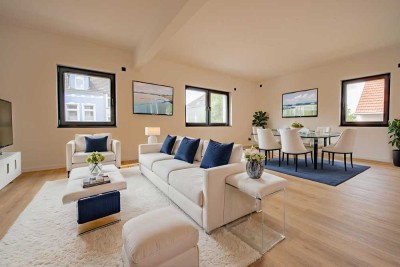 Terrassenwohnung mit Stil und Technik!