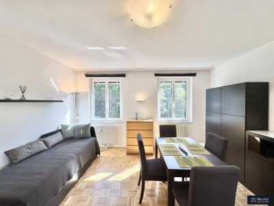 Helles, vollmöbliertes Studio in Ober St. Veit | optionaler Garagenstellplatz im Haus