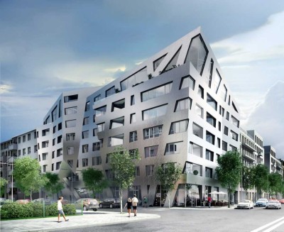 Design trifft Lage: 2-Zimmer-Wohnung im Sapphire Berlin von Daniel Libeskind – provisionsfrei