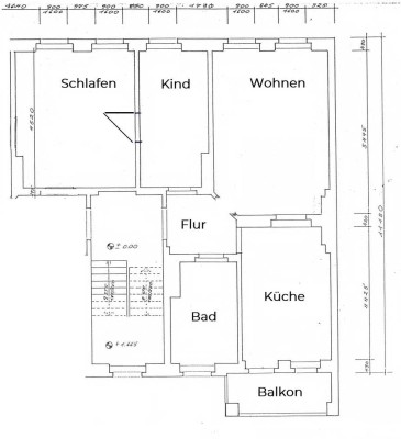 Modernisierte 3-Raum-Etagenwohnung mit Südbalkon in Rauschwalde!