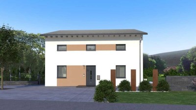 EINFAMILIENHAUS MIT VERSETZTEM PULTDACH Grundstückspreis inklusive