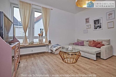 FRISCH MODERNISIERTE - 2-ZIMMER-WOHNUNG MIT EINBAUKÜCHE UND KLEINEM BALKON IM ZENTRUM VON ISERLOHN