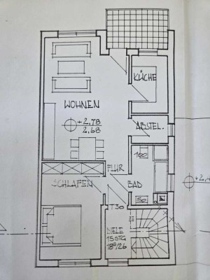 2 Zimmer-Erdgeschosswohnung mit Terrasse und kleinem Garten in Lohmar-Neuhonrath