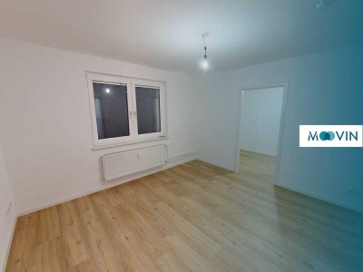 Vollständig sanierte 2-Zimmer-Wohnung mit modernem Duschbad in ruhiger Lage