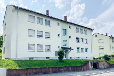 Rohdiamant in Walldürn – Sanierungsbedürftige 2-Zimmerwohnung mit Stellplatz