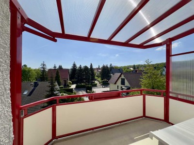 Ansprechende 3-Zimmer-Wohnung mit Balkon und Einbauküche in Eisenberg