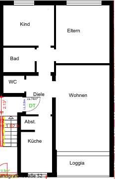 3-Zimmer-Wohnung zur Miete in zentraler Lage von Troisdorf! (Zur Zeit in Renovierung)