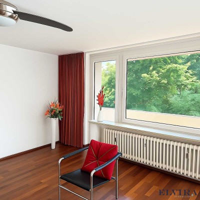 ELVIRA, Obermenzing - 
Möblierte 1-Zimmer-Wohnung in TOP-Lage!