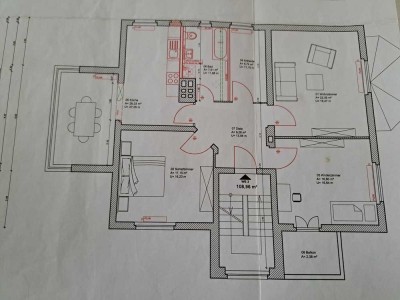 4-Zimmer Wohnung mit Balkon, Loggia auf Wassergrundstück am Dämeritzsee