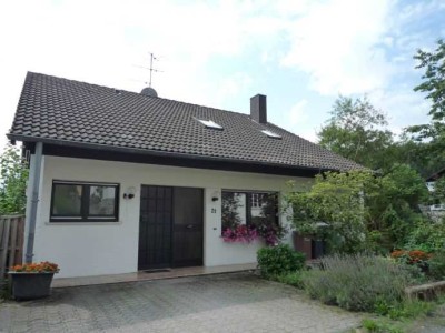 Idyllische Lage mit Fernblick ins Aggertal  und doch zentrumsnah - Südterrasse