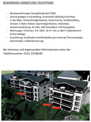 Helle 3-Zimmer Wohnung in Gevelsberg