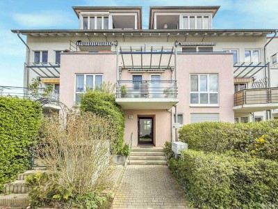Terrassenwohnung mit 4 Zimmern, 2 TG-Stellplätzen & ruhiger Lage nahe Auwald – jetzt sichern!