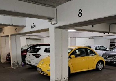 54m² - 2 Zimmer-Wohnung im 1. OG mit 2 Tiefgaragenplätzen.
