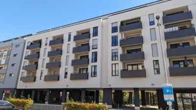 Neuwertige 2-Zimmer-Wohnung mit Balkon und Tiefgaragenstellplatz in Kornwestheim