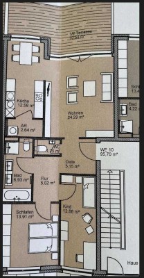 Nachmieter gesucht -  schöne 3 Raum Wohnung in Gohlis