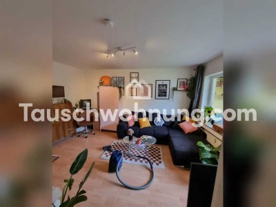 Tauschwohnung: 1 Zimmer Wohnung in Rheinnähe mit Balkon und seperater Küche