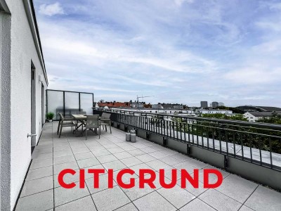 Neuhausen/Zentrale Citylage - Elegante 3-Zimmer-Wohnung mit sonniger Panorama-Dachterrasse