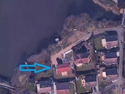 Schwedenhaus am See in 1. Reihe im Sonneck / Aschaffenburg