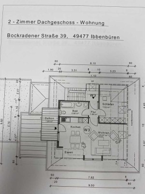 Schöne 1,5-Zimmer-Wohnung in Ibbenbüren