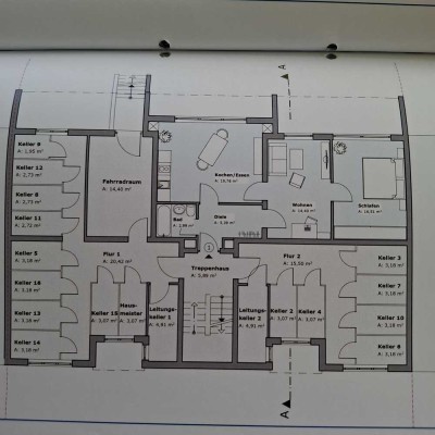 Schöne Souterrain Wohnung im Grünen