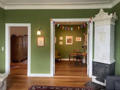 Zwischenmiete Blücherplatz: Wunderschöne 3,5 Zimmer Altbauwohnung