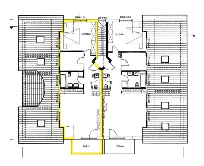 Schöne 2,5-Zimmer-Dachgeschosswohnung mit gehobener Innenausstattung mit EBK in Seligenstadt