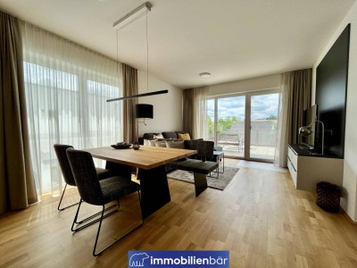 Möblierte Neubau 2-Zimmer Wohnung mit großem Balkon - Stern-Villen Haus Sirius Top 19