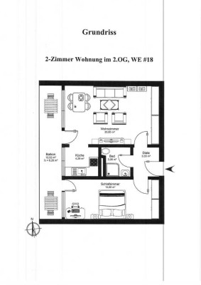 **renditestarke (4,22%) 2-Zi.-Whg. mit Balkon und Stellplatz in Unterschleißheim -zur Kapitalanlage-