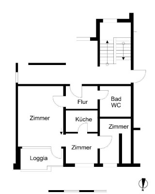 Schöne Single Wohnung
